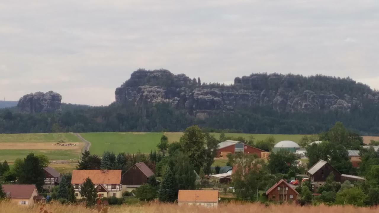 Ferienwohnung Berger Reinhardtsdorf-Schöna Kültér fotó
